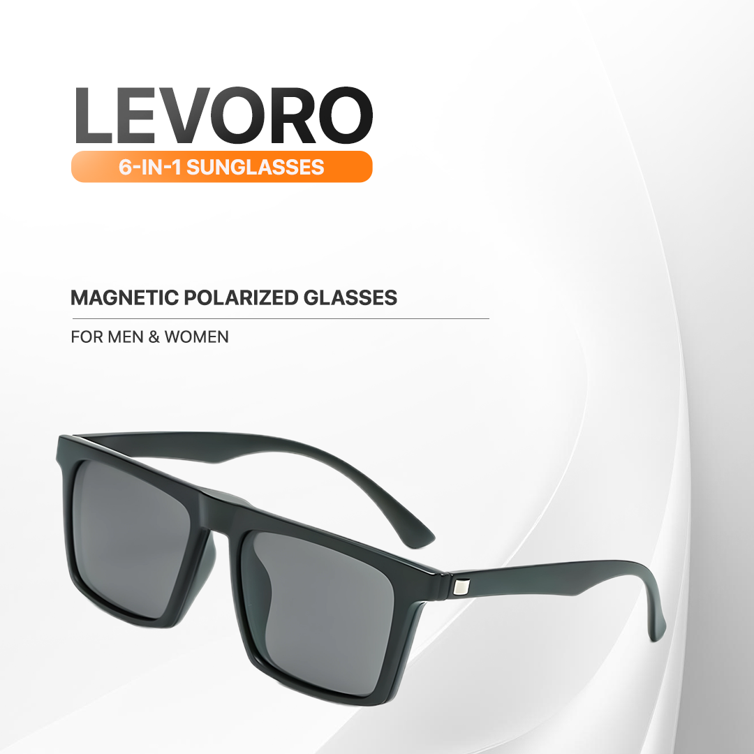 6 In 1 Magnetic Sunglasses Clip